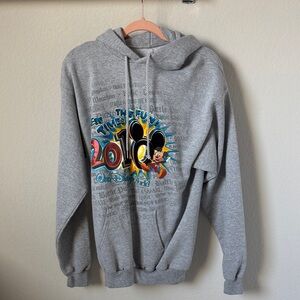 Disney Gray Graphic Hoodie